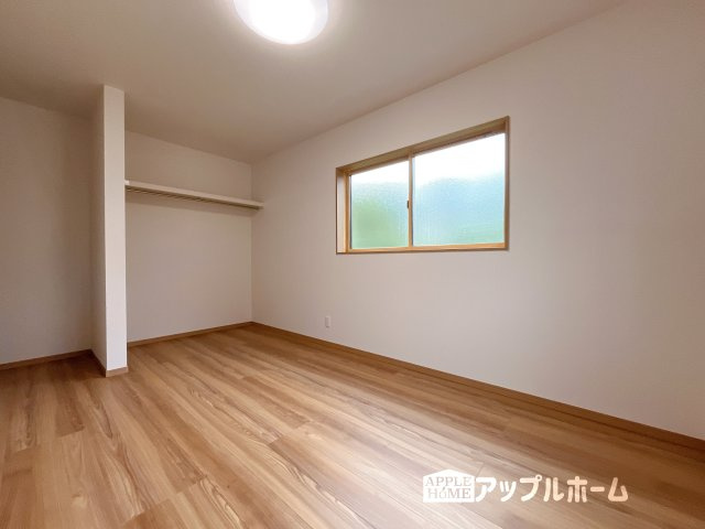【新築平屋戸建】深谷市荒川 第1期 の洋室|居室は全室収納あり！たっぷりある収納活用でお部屋もキレイを保てます♪