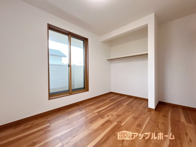 【新築戸建】深谷市荒川 第1期 の洋室|２階居室は全室収納あり！たっぷりある収納活用でお部屋もキレイを保てます♪