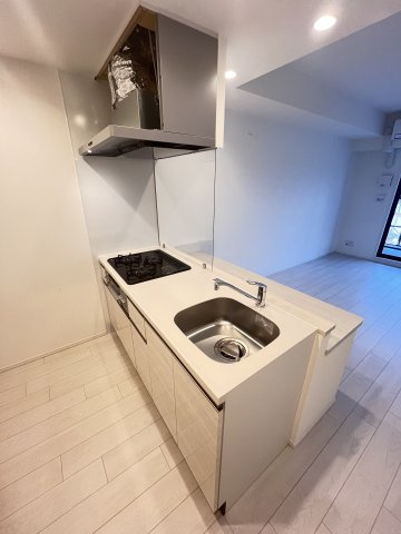 大阪市旭区千林１丁目の賃貸マンションのキッチン