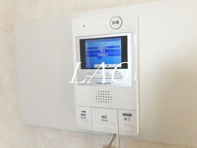 【セキュリティ】 | 菱和パレス品川中延 | モニター付きインターホンです。