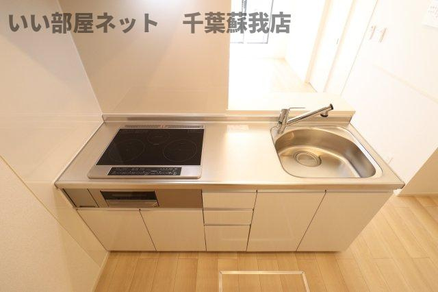 ヴィラ・オアシスのキッチン|使いやすいキッチンです