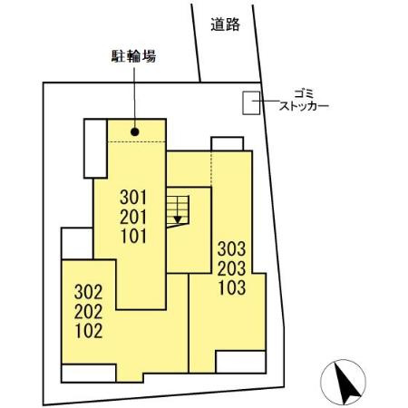 ルポゼの区画図