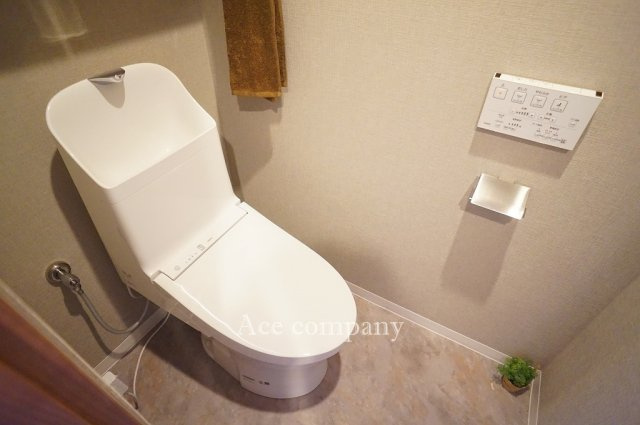 【トイレ】 | ファミールハイツ城東A棟 | シャワートイレ新調です☆