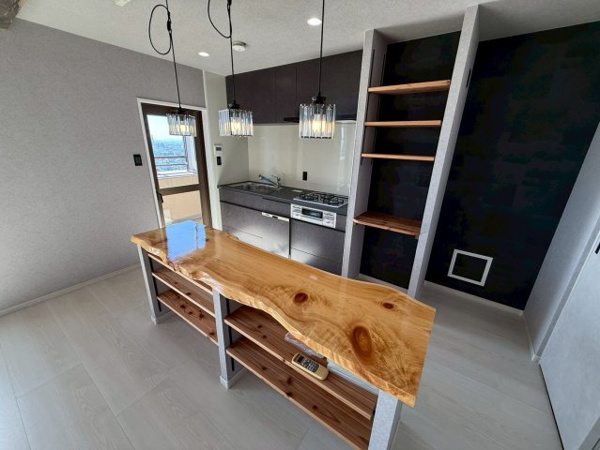 【キッチン】 | シンプルですが使いやすいキッチンです。