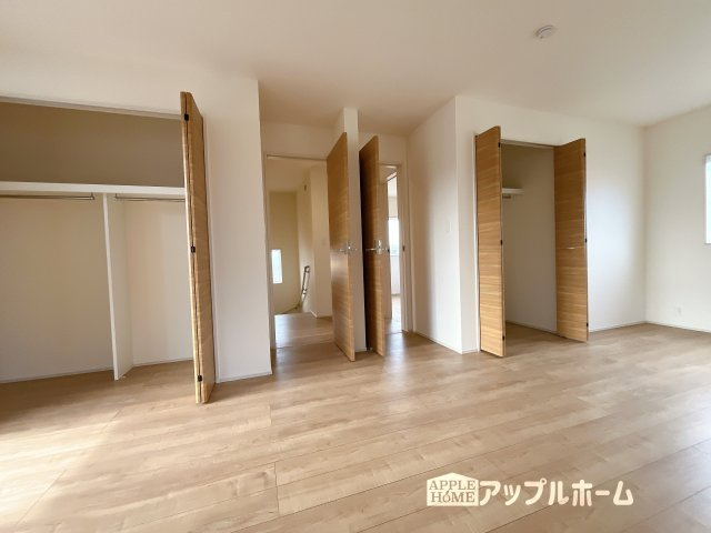 【新築戸建】深谷市上野台 全1棟の洋室|将来の家族構成の変化に合わせて間仕切り対応可能