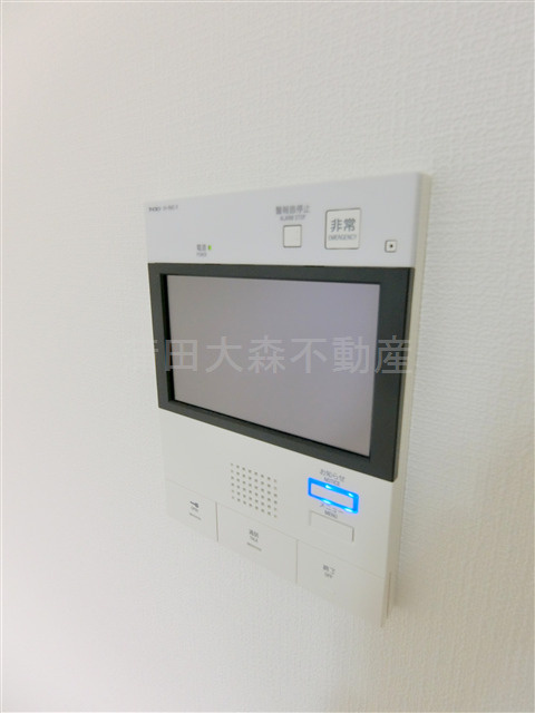 ブライズ大森東SEIの設備|TVモニター付オートロック　インターホン