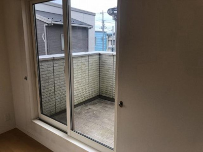 【バルコニー】 | ビレッジ都町Ⅱ | 落ち着いた時間を過ごせるバルコニーです