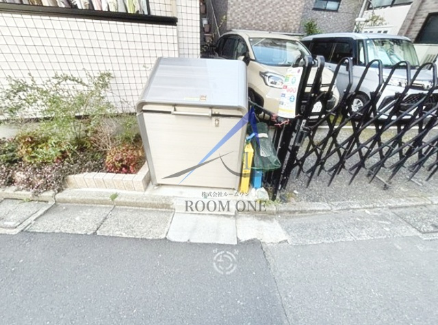 ユアメゾン上板橋のその他共用部分|敷地内ゴミ置き場です。