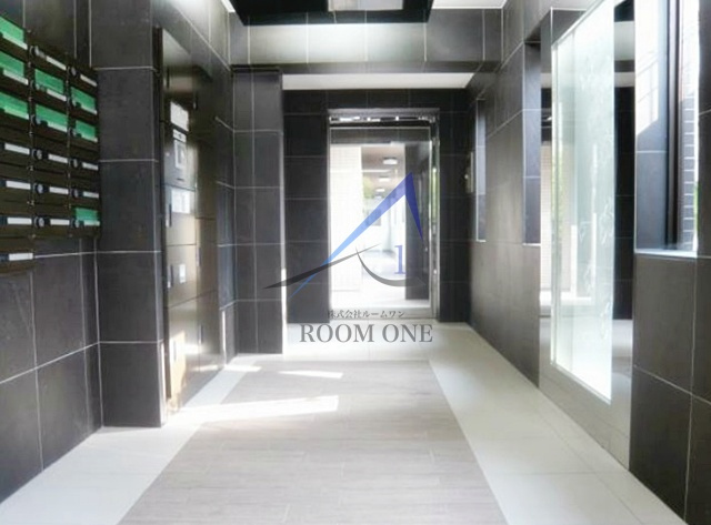 GENOVIA仲池上green wallのエントランス|エントランスです。