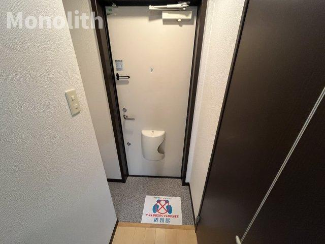 パルコート清水Ⅱ番館の玄関