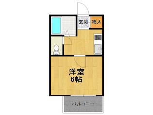 メゾン甲子園の間取り