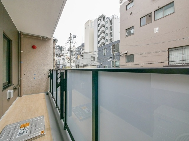 グランエール森下ＷＥＳＴのバルコニー