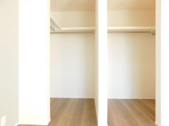 名古屋市中川区戸田２丁目の新築一戸建の収納|◇大容量ウォークインクローゼット◇　　大きな荷物もしっかり収納できます♪