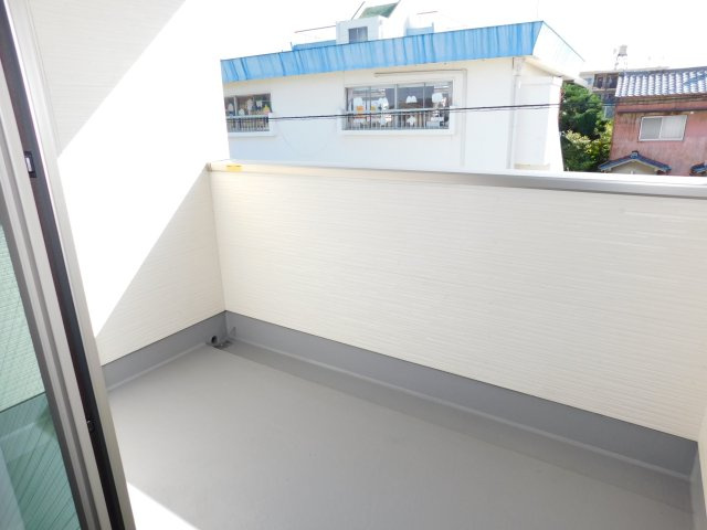 名古屋市中川区戸田２丁目の新築一戸建のバルコニー|◇バルコニー◇　　急な天候の変化でも安心なインナーバルコニー♪