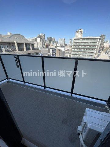 メトローサキョウマチボリのバルコニー