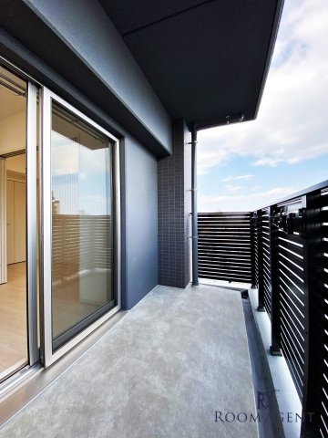 SOLメイクス浄心天神山のバルコニー