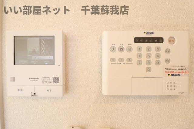 ヴィラ・オアシスのセキュリティ|TVモニターホン付きでセキュリティ面も安心！