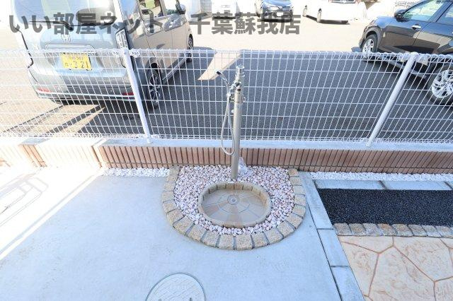 ヴィラ・オアシスのその他共用部分|ペットの足洗い場！