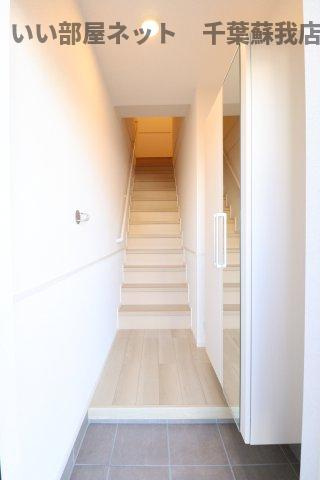 ヴィラ・オアシスの玄関|落ち着いた玄関です