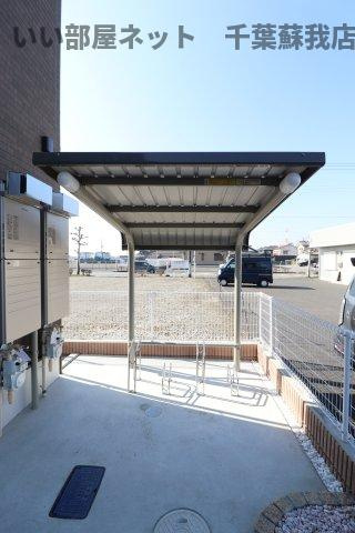 ヴィラ・オアシスのその他共用部分|駐輪場