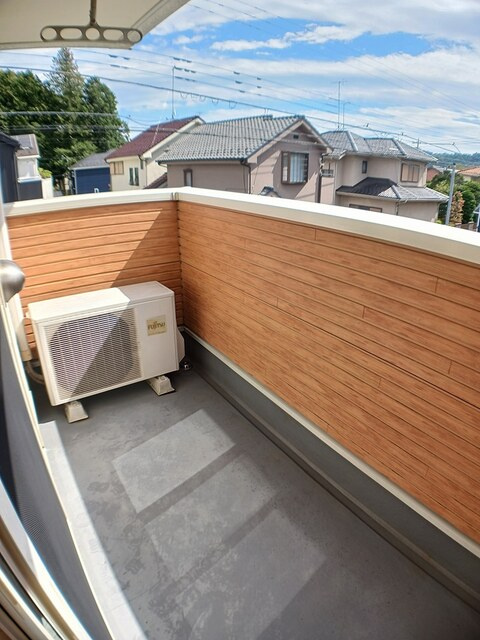 グリーンウッドⅢのバルコニー