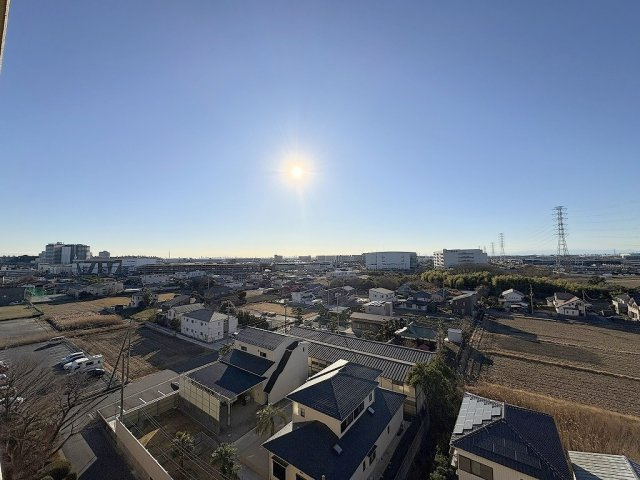 エフローレ新三郷216の展望|バルコニーからの眺めです