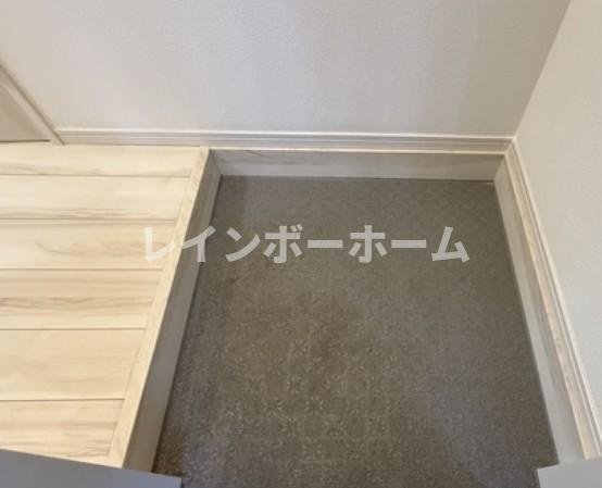 メルディア梅島Ⅲの玄関