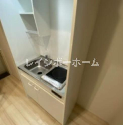 メルディア梅島Ⅲのキッチン