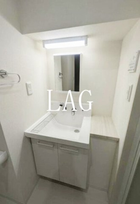 【洗面所】 | リーノ新宿若松町 | 洗面台です。