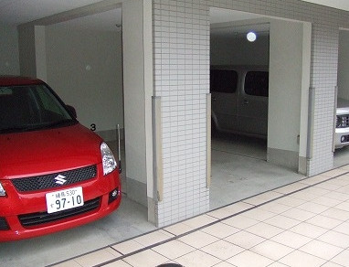 ヴィータローザ新江古田の駐車場