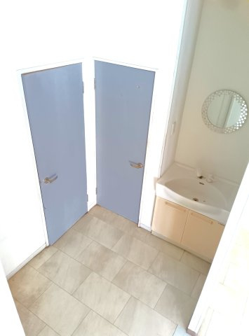 グランカーサ大牟田駅の洗面所