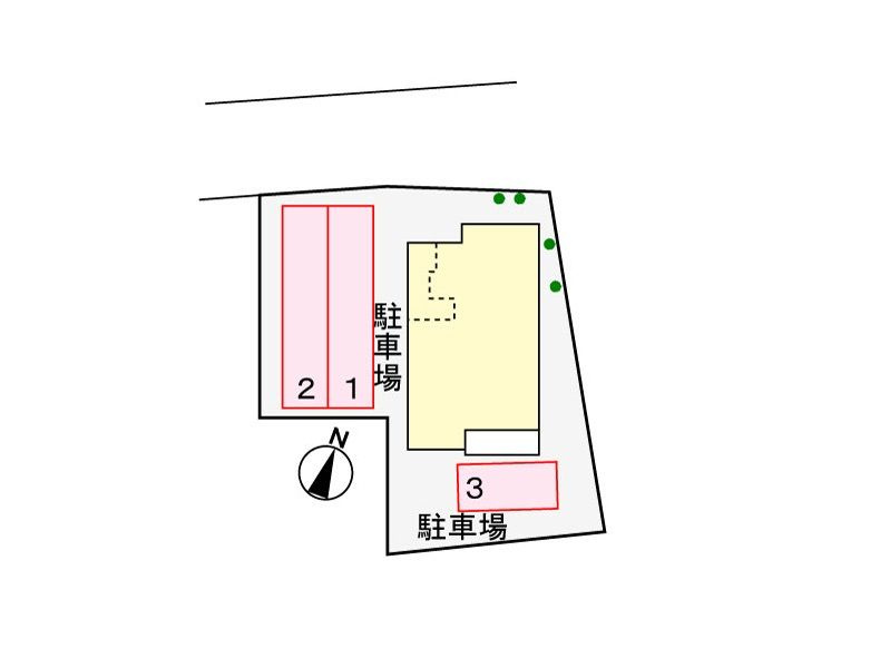 フラワーの駐車場