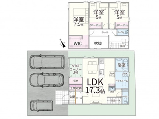 【間取り】 | 浜坂3号
