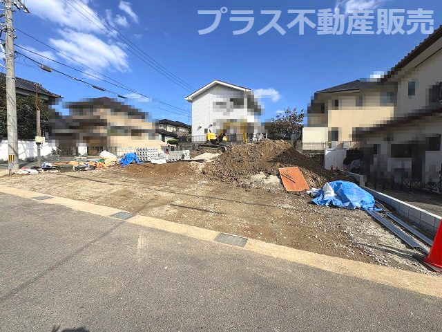 【外観】 | 福岡市東区青葉6丁目　B号棟（全2棟）【仲介手数料無料・0円】 | 現地写真。同じ物件を見るなら、プラス不動産販売にお任せ下さい。