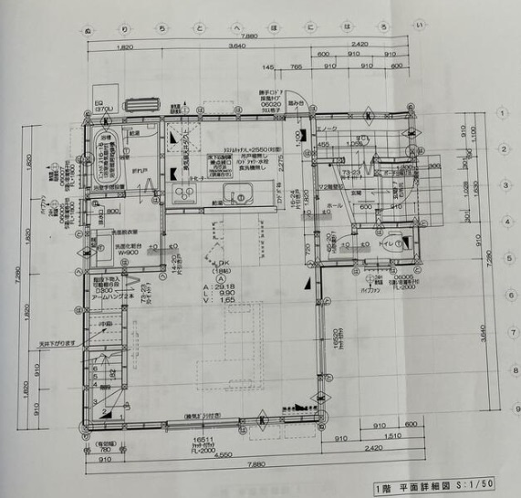 【間取り】 | 1階間取図です。
