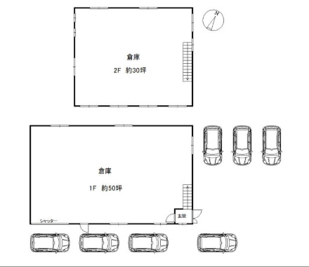 鳳東町7丁目倉庫の間取り