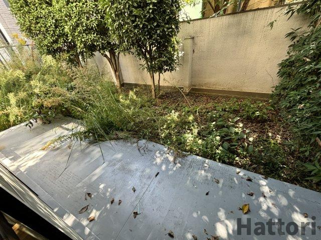 シャンティー豊中のバルコニー