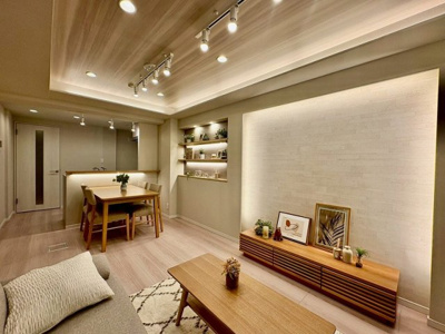 【居間・リビング】 | セザール本所吾妻橋 | ゆったり過ごせるリビングです