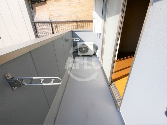 リッツスクエアガーデンのバルコニー|リッツスクエアガーデン　バルコニー