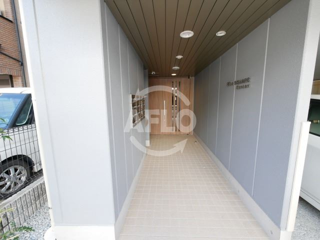 リッツスクエアガーデンのその他共用部分|リッツスクエアガーデン　マンション入口