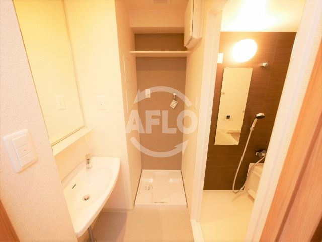 リッツスクエアガーデンの独立洗面台|リッツスクエアガーデン　洗面所