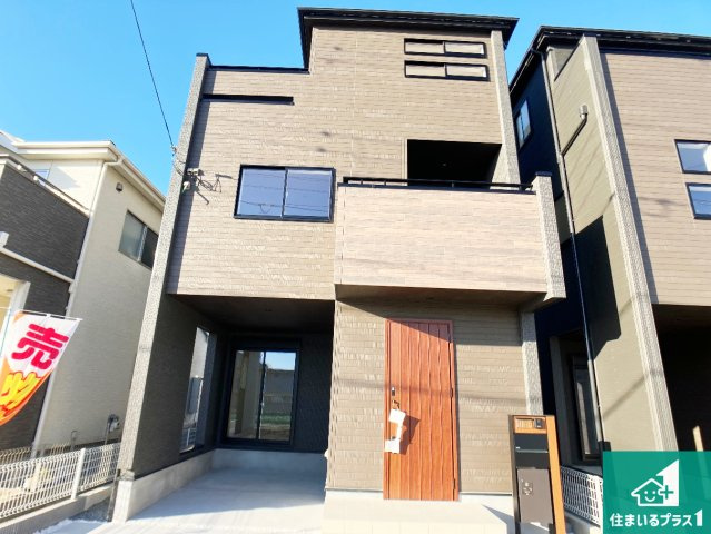 明石市松江　新築一戸建ての外観|安心の10年保証！外観を美しく保ち、雨水で汚れを落とします！気になることがありましたら、お気軽にお問い合わせください！