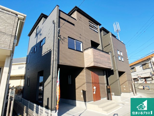 明石市松江　新築一戸建ての外観|安心の10年保証！外観を美しく保ち、雨水で汚れを落とします！気になることがありましたら、お気軽にお問い合わせください！