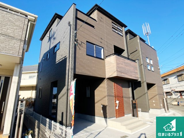 明石市松江　新築一戸建ての外観|安心の10年保証！外観を美しく保ち、雨水で汚れを落とします！気になることがありましたら、お気軽にお問い合わせください！