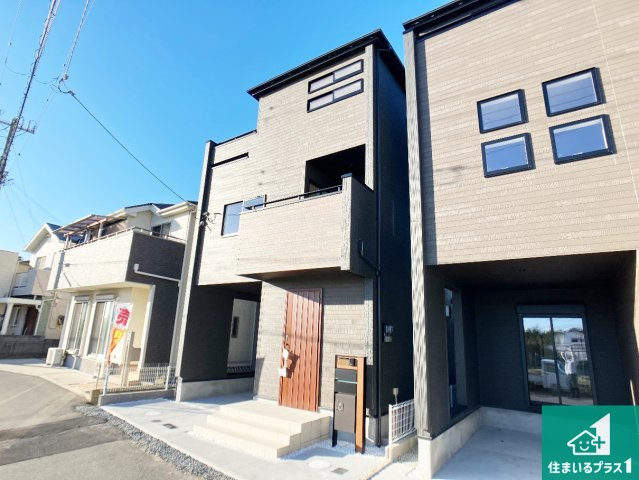 明石市松江　新築一戸建ての外観|安心の10年保証！外観を美しく保ち、雨水で汚れを落とします！気になることがありましたら、お気軽にお問い合わせください！