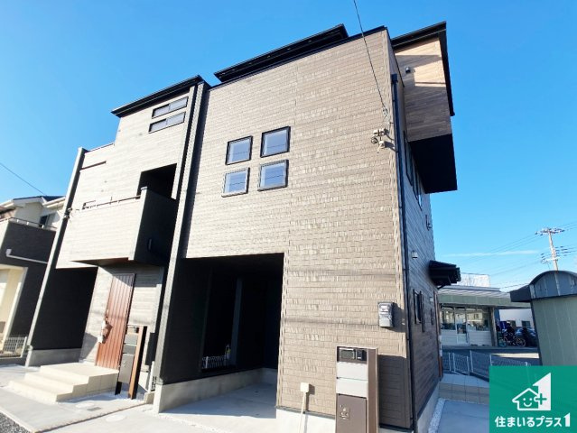 明石市松江　新築一戸建ての外観|安心の10年保証！外観を美しく保ち、雨水で汚れを落とします！気になることがありましたら、お気軽にお問い合わせください！