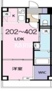 アリビラ鶴橋の間取り