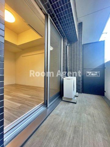 プレサンス上前津オレシアのバルコニー