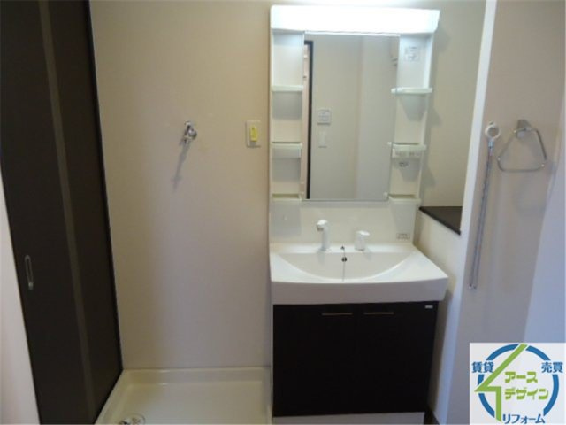 クレアハイムⅡの独立洗面台|パース写真