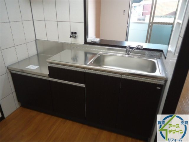 クレアハイムⅡのキッチン|パース写真